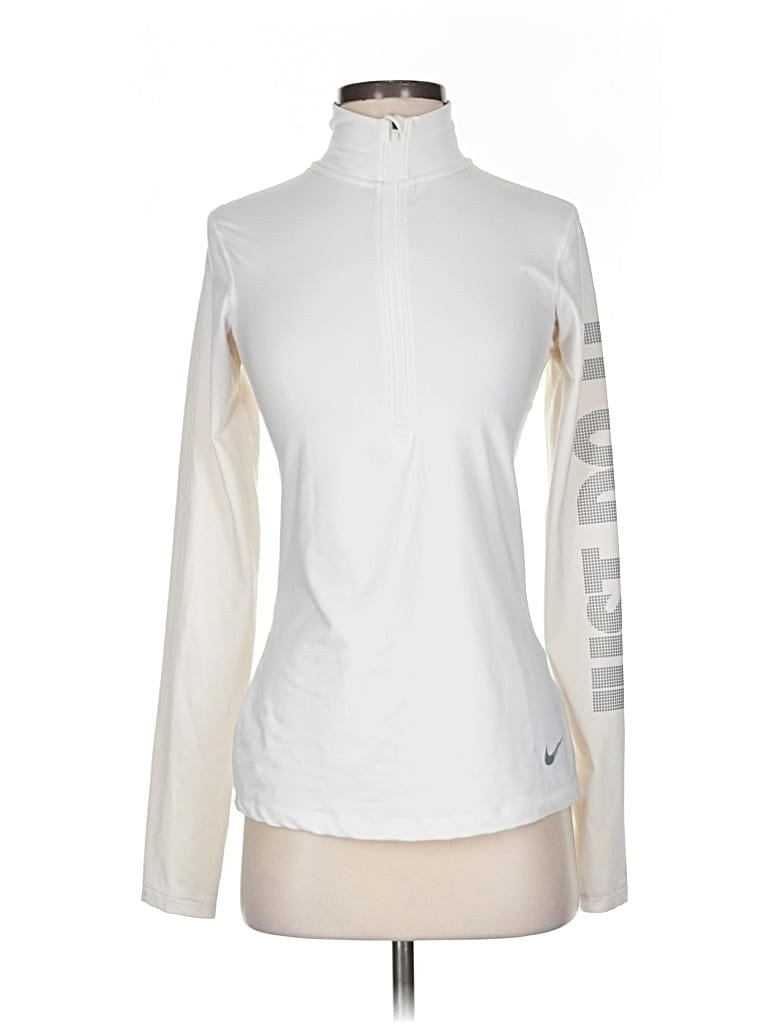 Pre-owned Nike Track Jacket In White