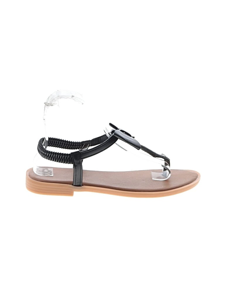 Pre-owned Unbranded Sandals In Black