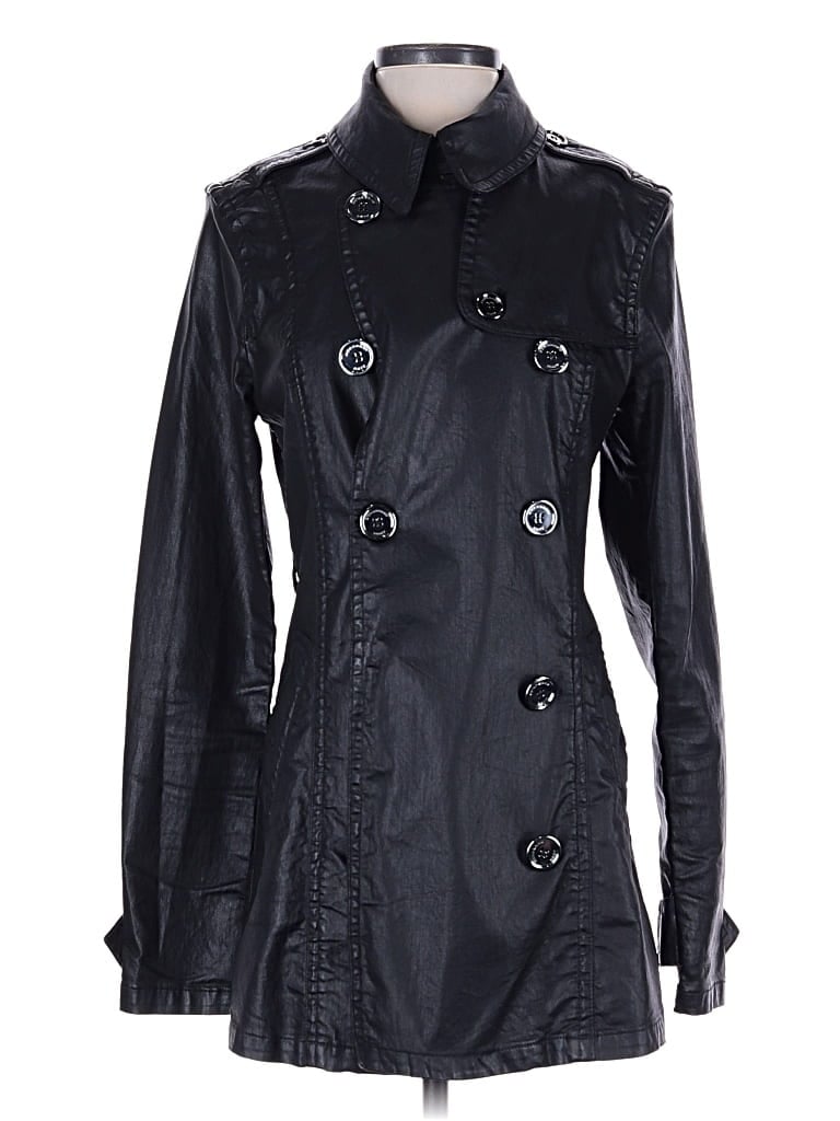 Pre-owned Burberry Trenchcoat In Black
