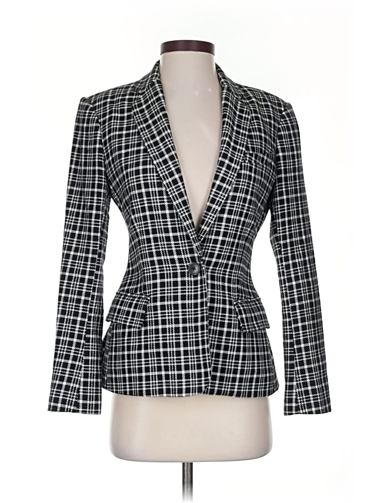 Pre-owned L'agence Blazer Jacket In Black