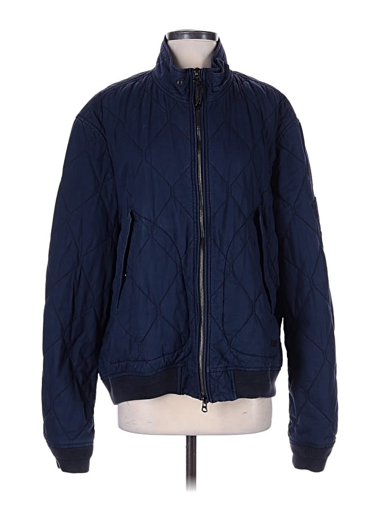 Pre-owned Burberry Jacket In Blue