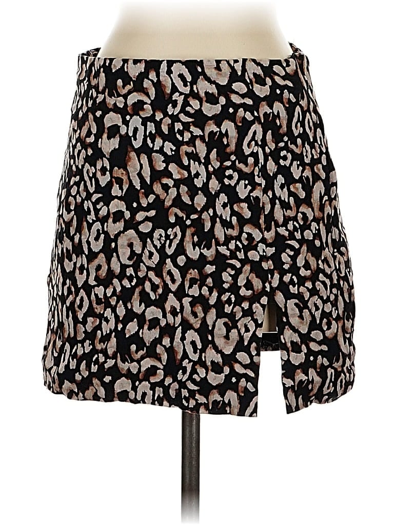 Pre-owned H&m Casual Skirt In Black