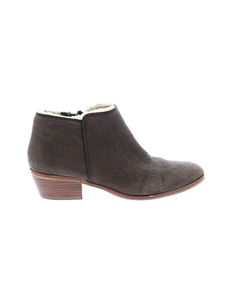 Pre-owned Sam Edelman Ankle Boots In Brown