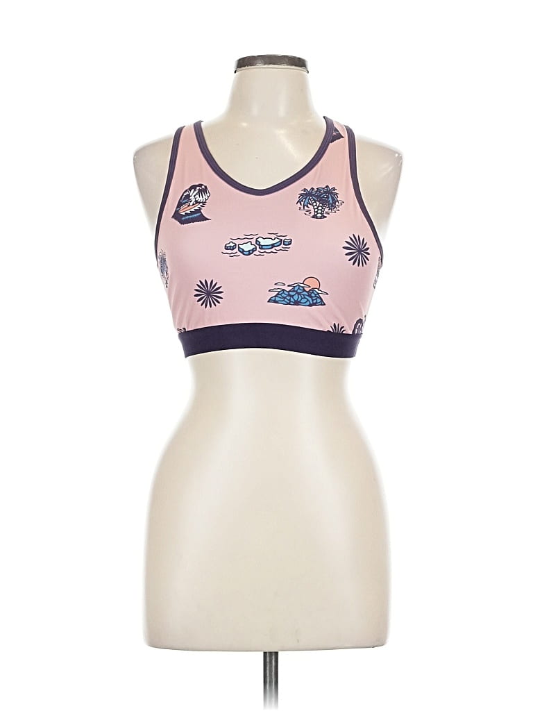 Pre-owned Rabbit Sports Bra In Pink