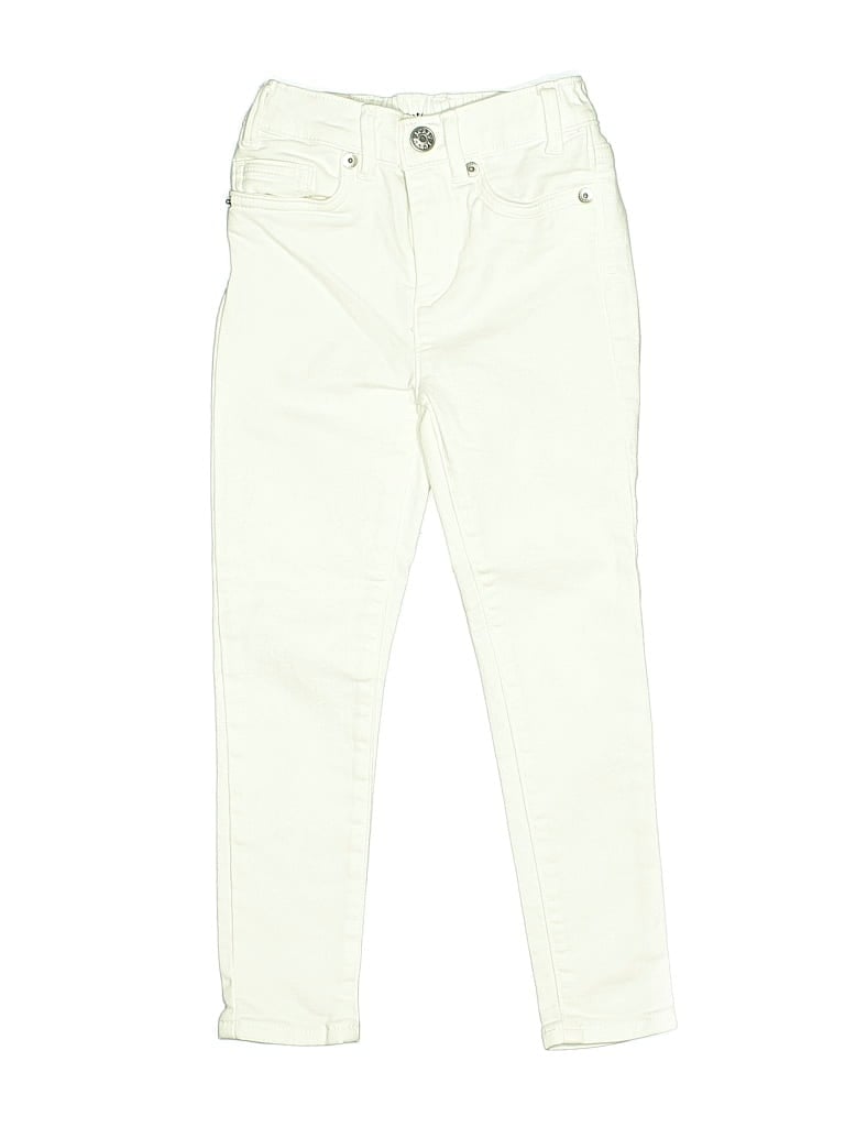 Pre-owned Crewcuts Kids' Jeans In White