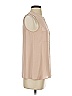 Theory 100% Silk Tan Blouse Size 00 - 0 - photo 4