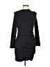 Unbranded Solid Black Cocktail Dress Size L - photo 1