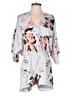 Lulus 100% Polyester Floral Gray Romper Size S - photo 1