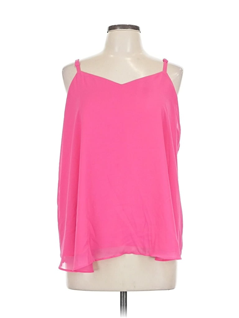 Pre-owned Torrid Sleeveless Blouse In Pink