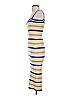 Unbranded Stripes Tan Casual Dress Size S (estimated) - photo 5