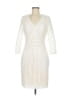 Reiss 100% Polyester Ivory Cocktail Dress Size 8 - photo 1