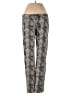 CAbi Animal Print Silver Jeans Size 4 - photo 1