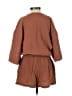 Z Supply 100% Cotton Houndstooth Brown Romper Size XS - photo 2