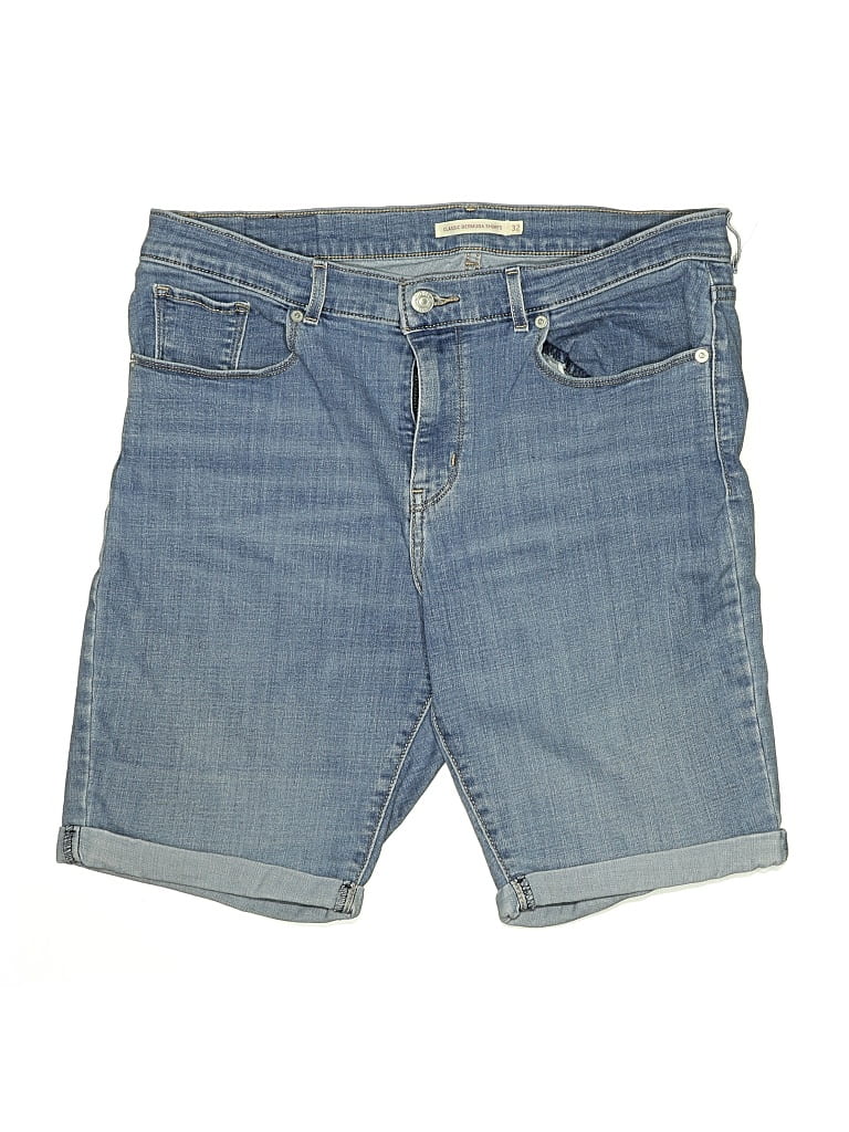 Pre-owned Levi's Denim Shorts In Blue