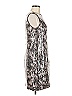 Suzi Chin Animal Print Silver Cocktail Dress Size 6 - photo 4