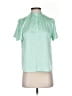 J by Joie 100% Polyester Green Short Sleeve Blouse Size XS - photo 1