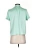 J by Joie 100% Polyester Green Short Sleeve Blouse Size XS - photo 2