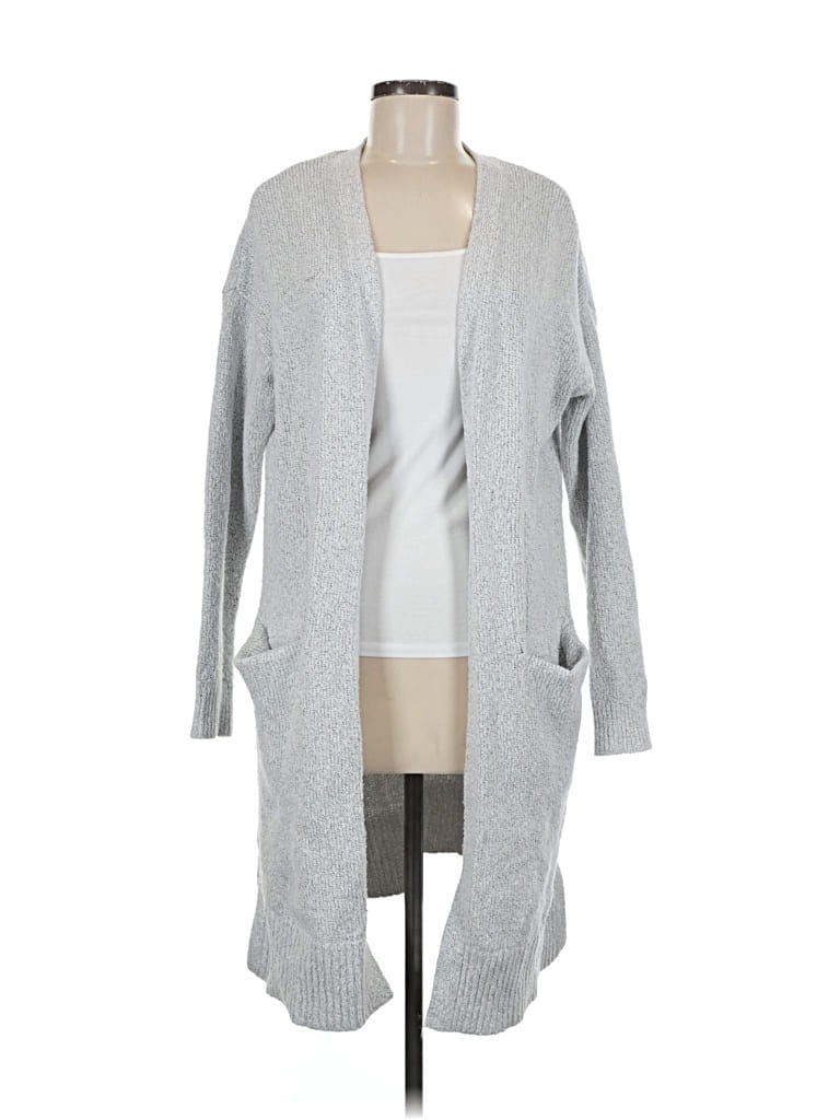 Pre-owned Old Navy Cardigan Sweater In Gray