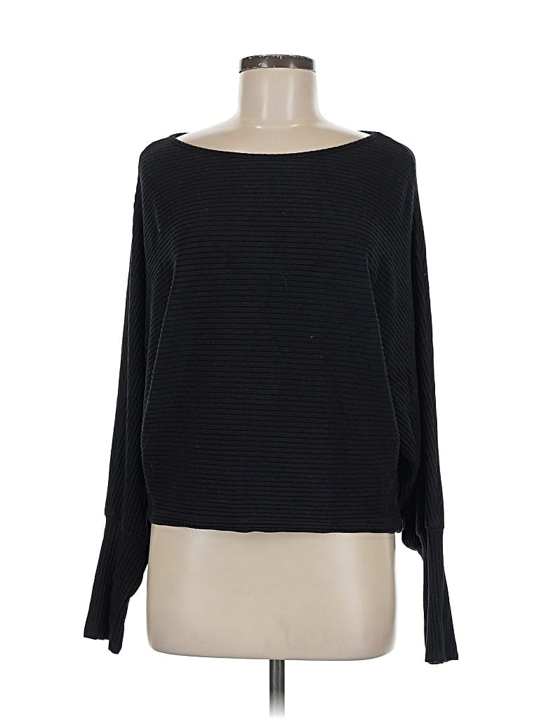 Pre-owned Velvet By Graham & Spencer Pullover Sweater In Black