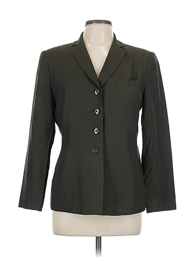 Pre-owned Kasper A.s.l. Blazer Jacket In Green