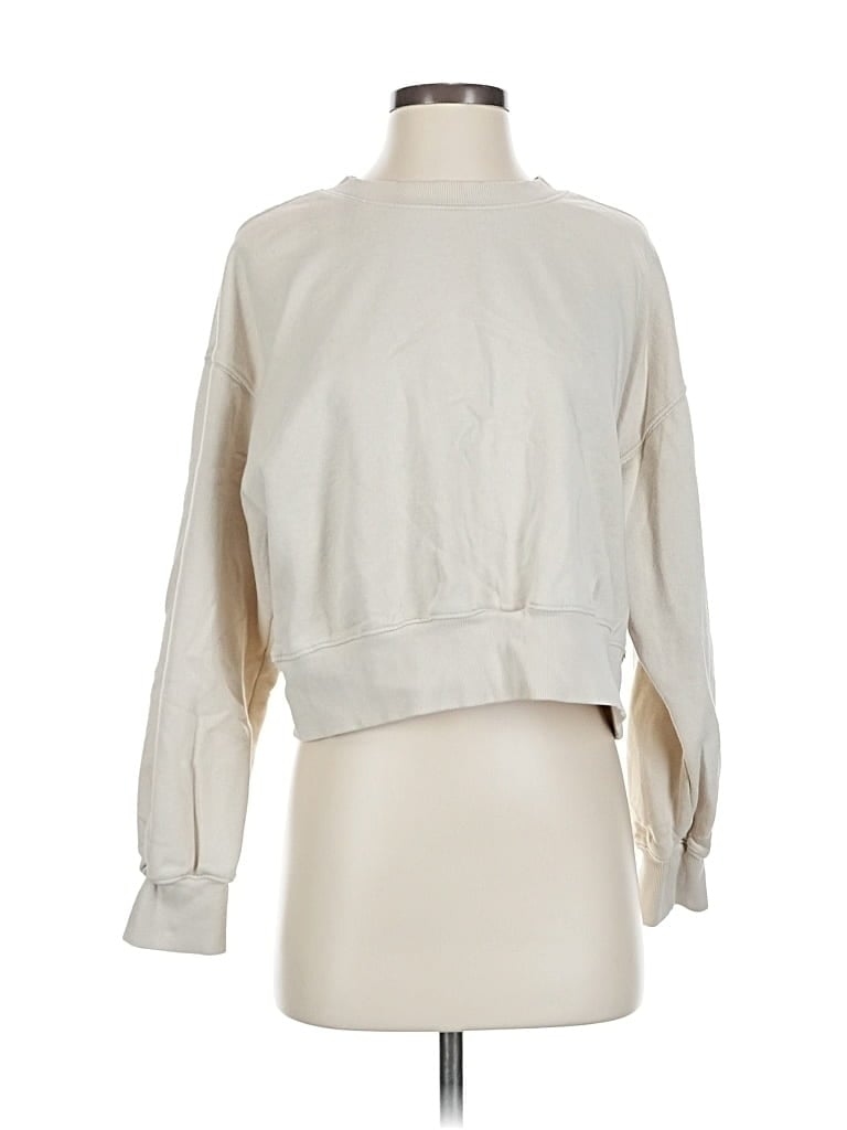 Pre-owned Old Navy Sweatshirt In Silver