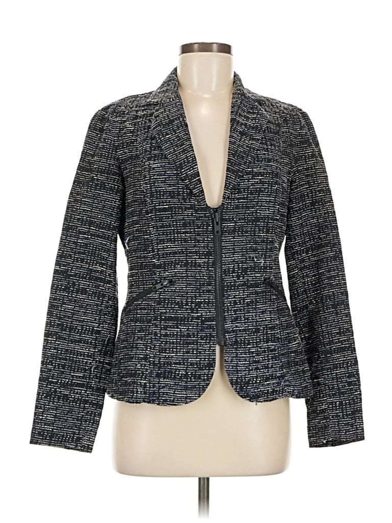 Pre-owned Cabi Blazer Jacket In Blue