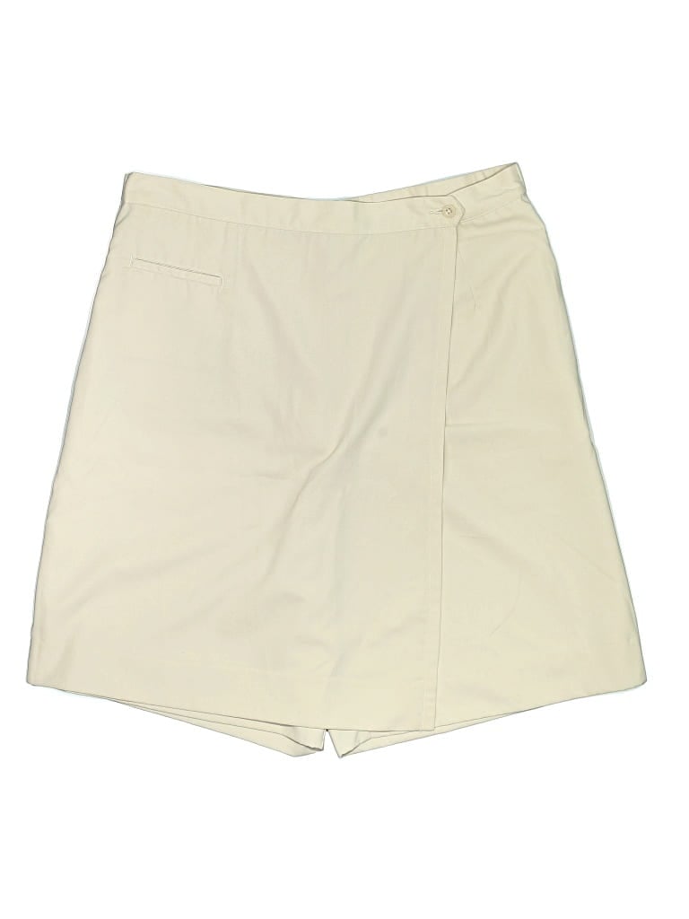 Pre-owned Eddie Bauer Active Skort In White