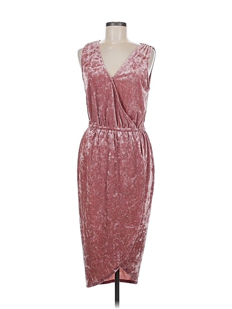 Pre-owned Just Fab Cocktail Dress In Pink