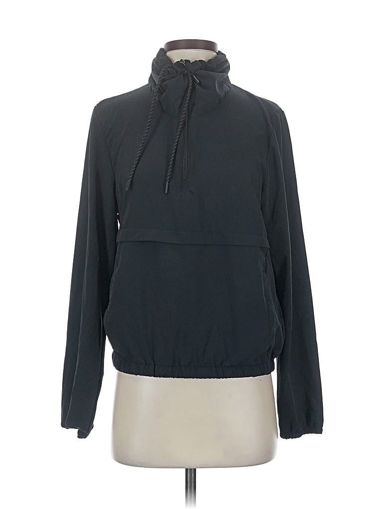 Pre-owned New Balance Turtleneck Sweater In Black