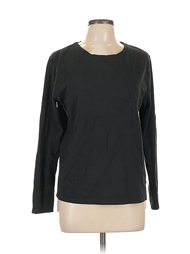 Pre-owned A New Day 3/4 Sleeve T-shirt In Black