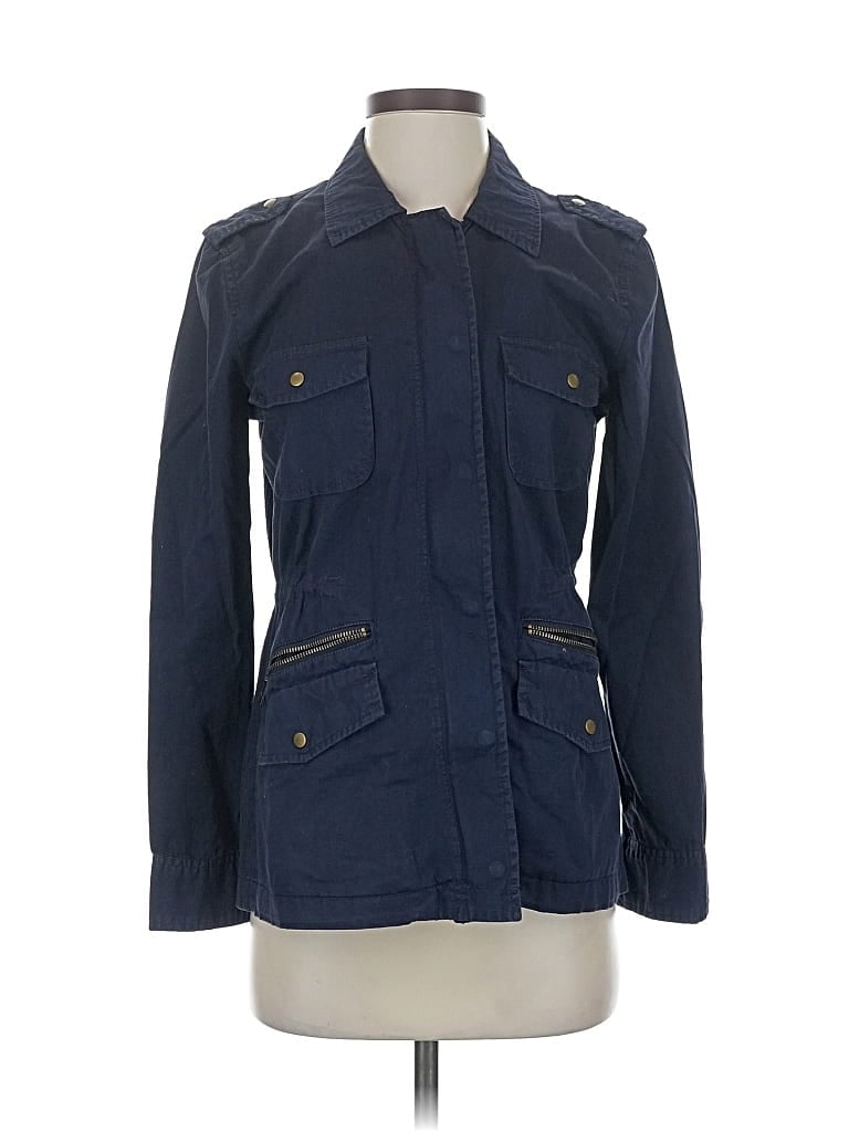 Pre-owned Velvet Jacket In Blue