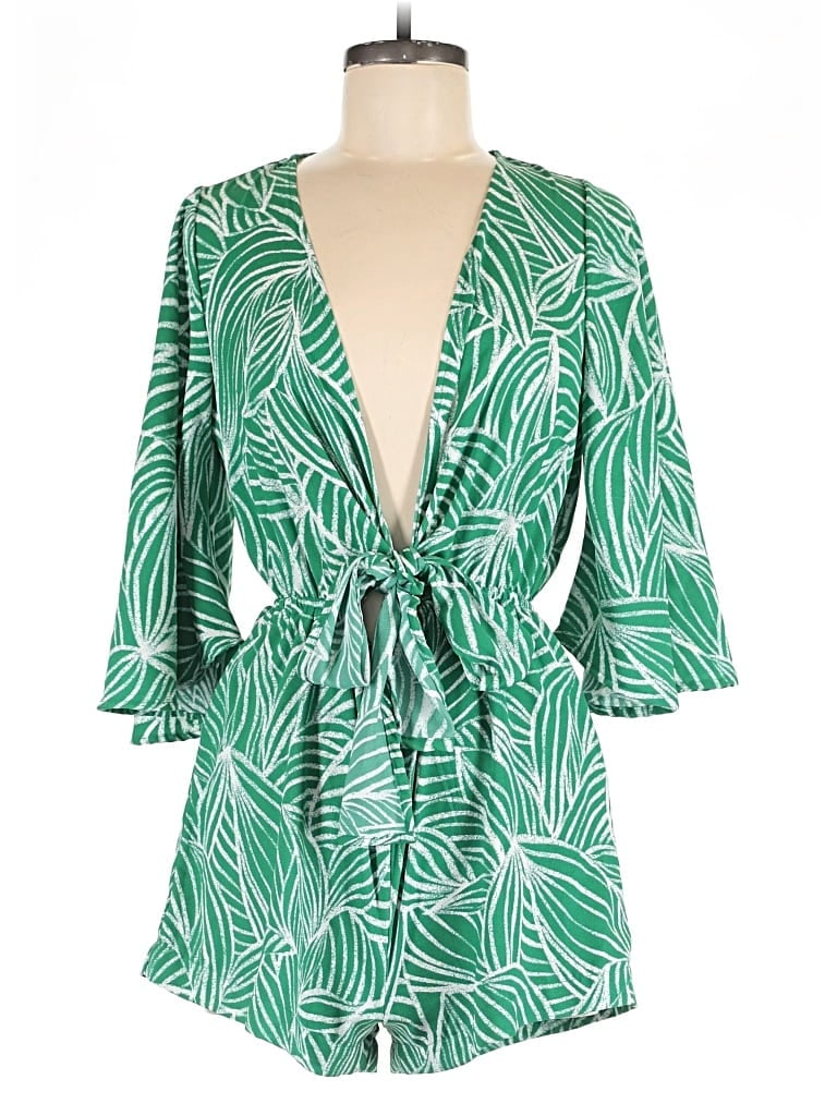 Pre-owned Sincerely Jules Romper In Green