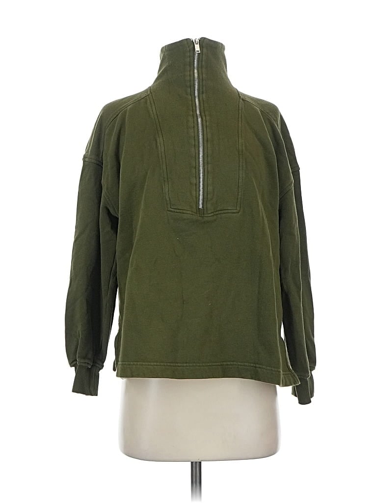 Pre-owned Old Navy Fleece Jacket In Green