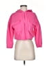 Assorted Brands 100% Polyester Pink Zip Up Hoodie Size S - photo 1