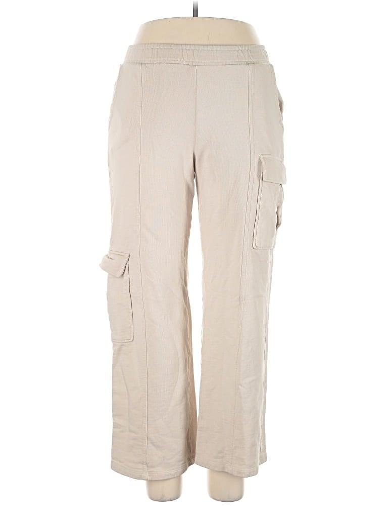 Pre-owned Zara Cargo Pants In Brown