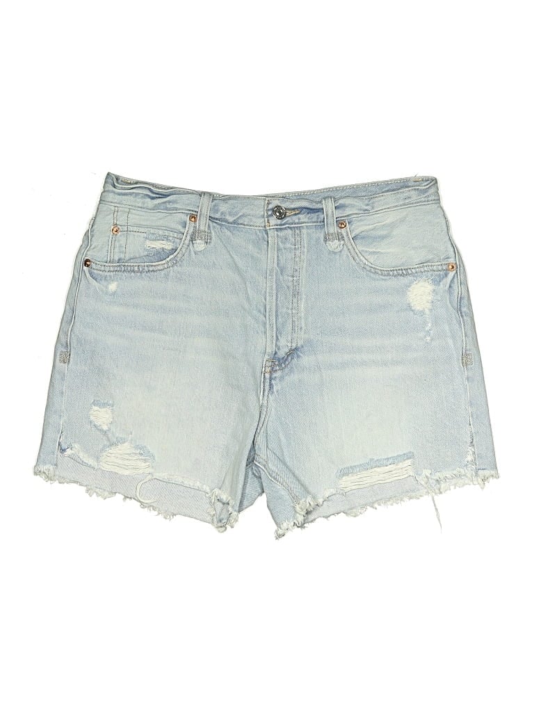 Pre-owned We The Free Denim Shorts In Blue