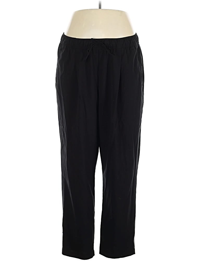 Pre-owned Old Navy Track Pants In Black