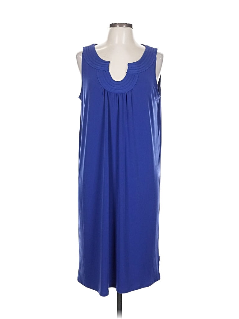Pre-owned Dana Buchman Casual Dress In Blue