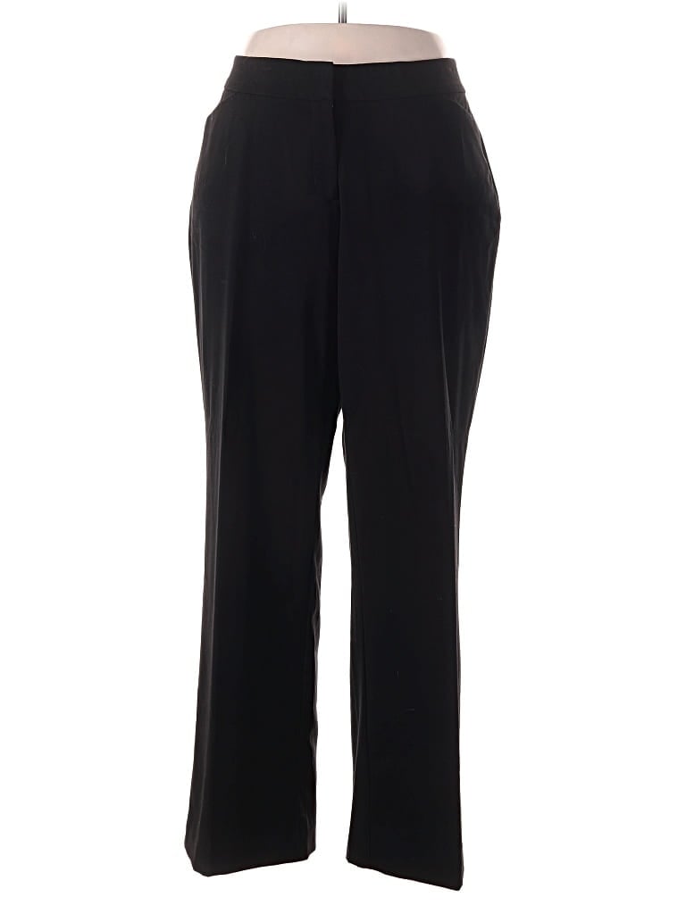 Pre-owned Croft & Barrow Dress Pants In Black