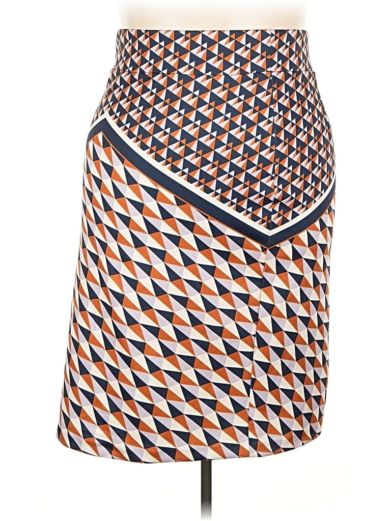 Pre-owned Eloquii Casual Skirt In Orange