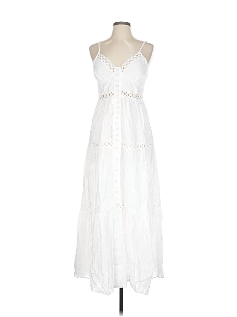 Pre-owned Dress Forum Casual Dress In White