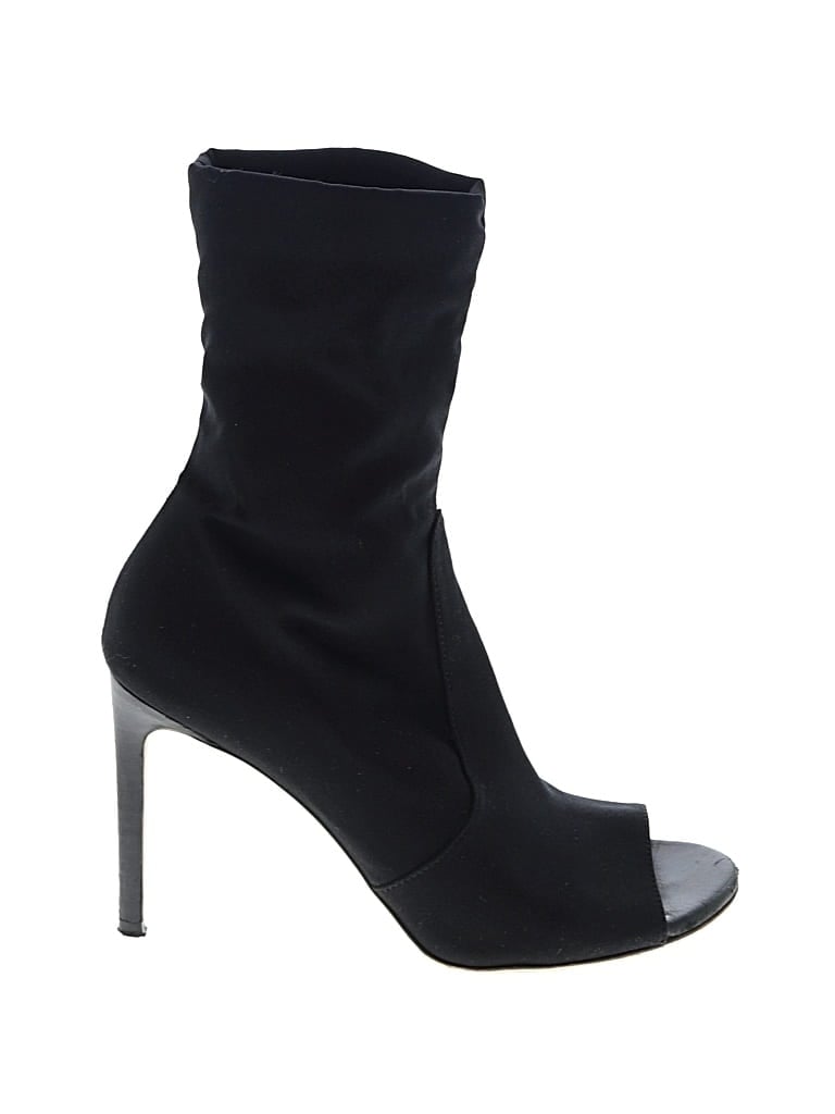 Pre-owned Stuart Weitzman Ankle Boots In Black