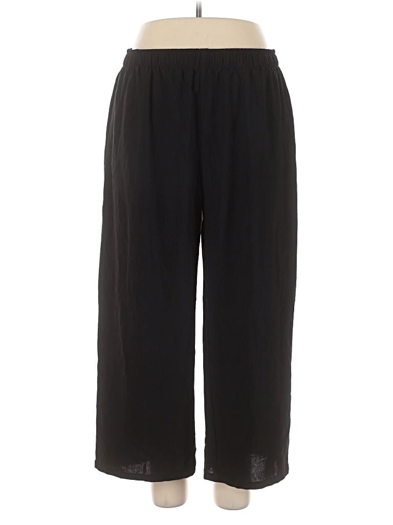 Pre-owned Ekouaer Casual Pants In Black