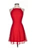 Lulus 100% Polyester Solid Red Cocktail Dress Size S - photo 1