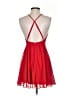 Lulus 100% Polyester Solid Red Cocktail Dress Size S - photo 2
