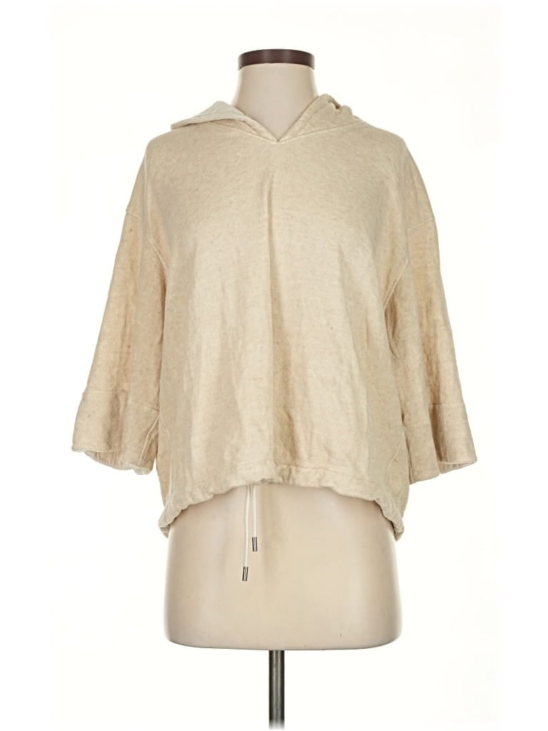 Pre-owned Theory Poncho In Brown