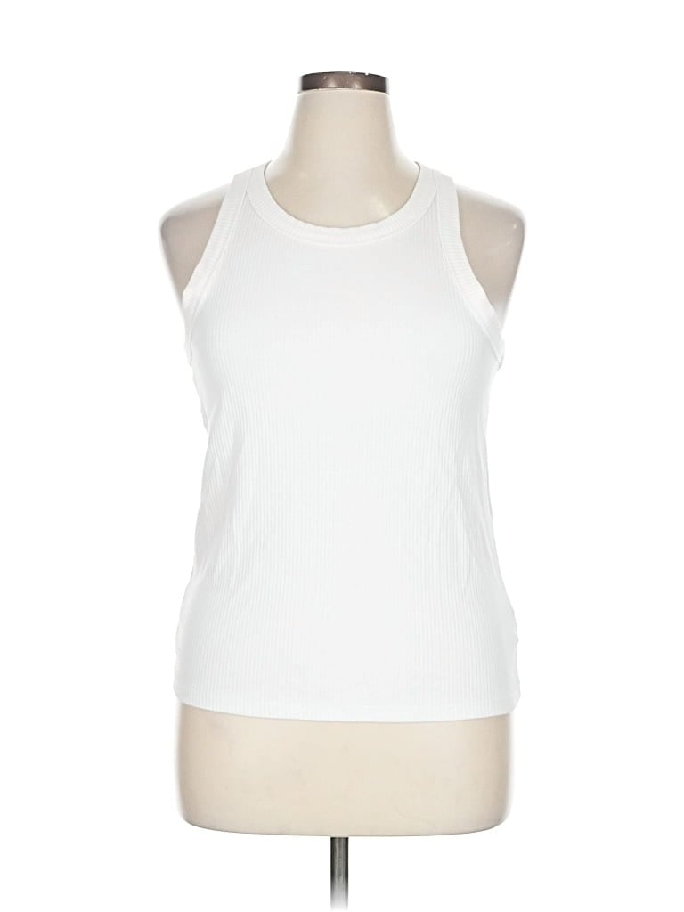 Pre-owned Gap Sleeveless T-shirt In White
