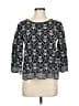 Gap Black 3/4 Sleeve Top Size M - photo 1