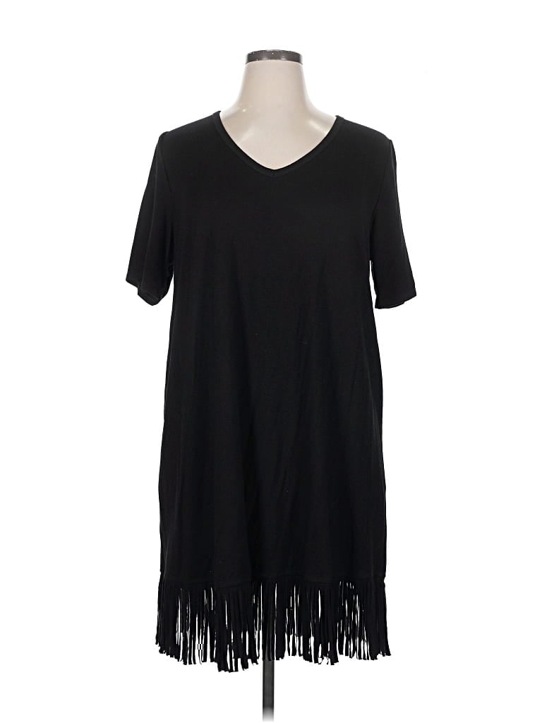 Pre-owned Karen Kane Casual Dress In Black