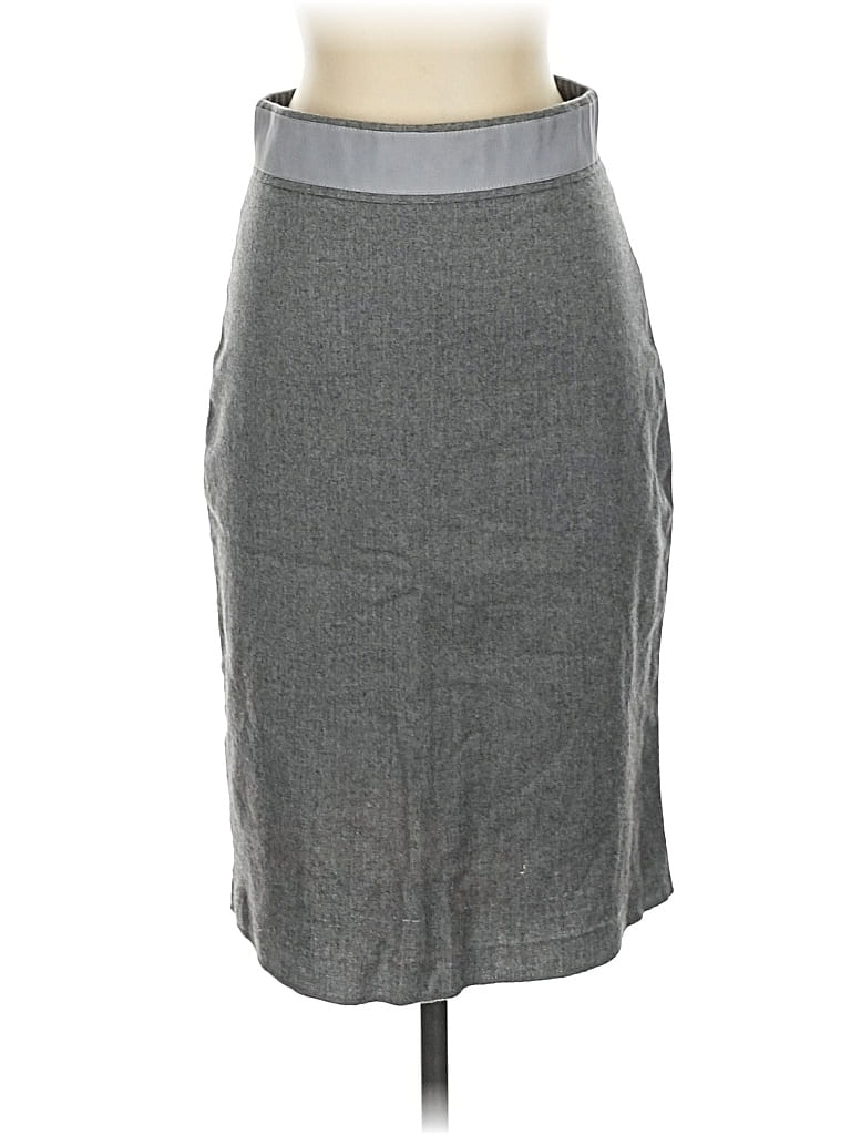 Pre-owned Blumarine Wool Skirt In Gray